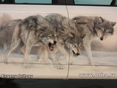 «Волки», автор Грицай Евгений