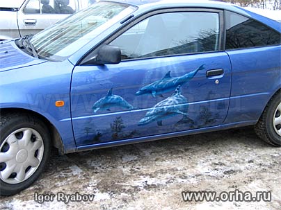 «Дельфины», автор Рябов Игорь